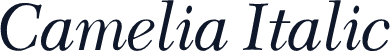 Camelia Italic
