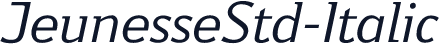 JeunesseStd-Italic