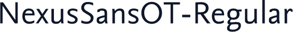 NexusSansOT-Regular