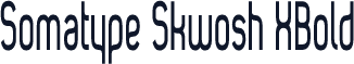 Somatype Skwosh XBold