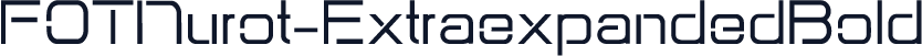 FOTNurot-ExtraexpandedBold
