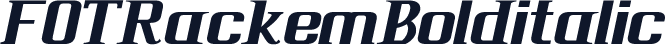 FOTRackemBolditalic