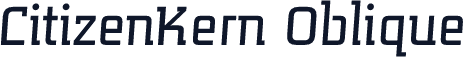 CitizenKern Oblique