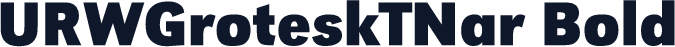 URWGroteskTNar Bold