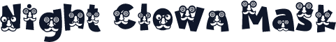 Night Clown Mask