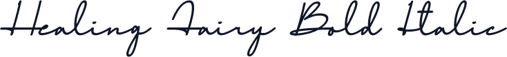 Healing Fairy Bold Italic