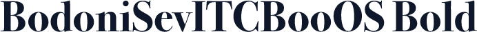 BodoniSevITCBooOS Bold
