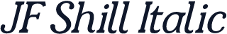 JF Shill Italic