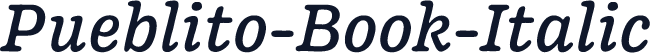 Pueblito-Book-Italic
