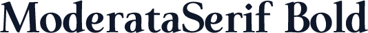 ModerataSerif Bold