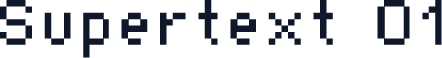 Supertext 01