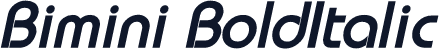 Bimini BoldItalic
