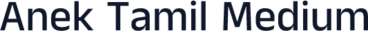 Anek Tamil Medium