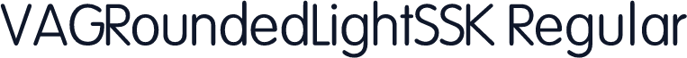 VAGRoundedLightSSK Regular