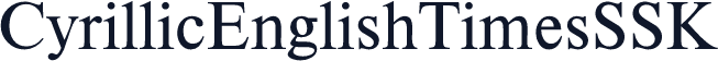 CyrillicEnglishTimesSSK