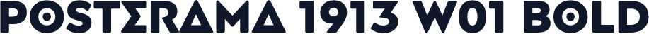 Posterama 1913 W01 Bold