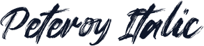 Peteroy Italic