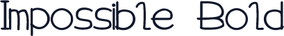 Impossible Bold