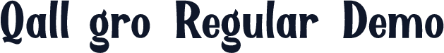 Qallégro Regular Demo