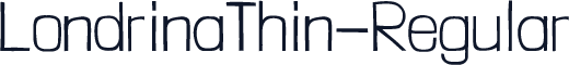 LondrinaThin-Regular