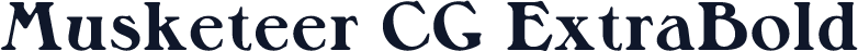 Musketeer CG ExtraBold