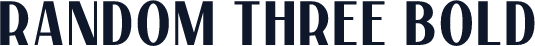 Random Three Bold