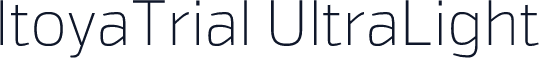 ItoyaTrial UltraLight