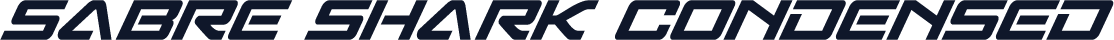 Sabre Shark Condensed