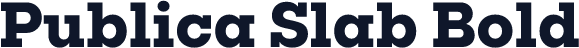 Publica Slab Bold