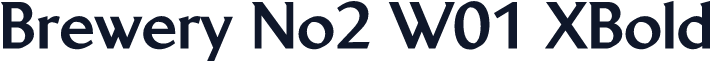 Brewery No2 W01 XBold