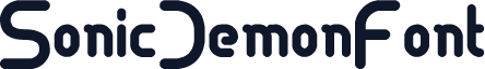 SonicDemonFont