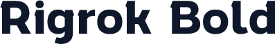 Rigrok Bold