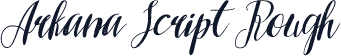 Arkana Script Rough