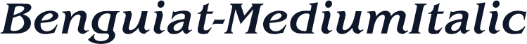Benguiat-MediumItalic