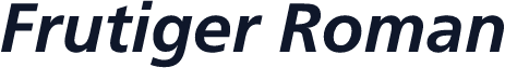 Frutiger Roman