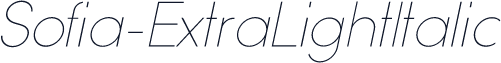 Sofia-ExtraLightItalic