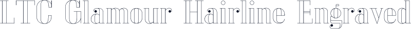 LTC Glamour Hairline Engraved