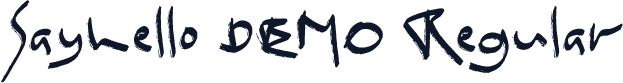 Sayhello DEMO Regular