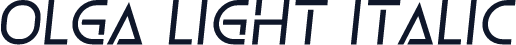 Olga Light Italic
