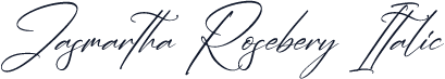 Jasmartha Rosebery Italic