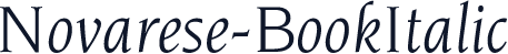 Novarese-BookItalic