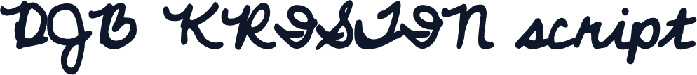 DJB KRISTIN script