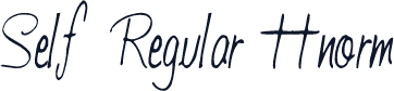 Self Regular ttnorm