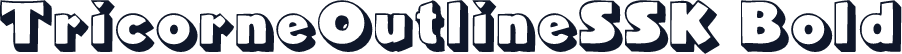 TricorneOutlineSSK Bold