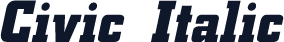 Civic Italic