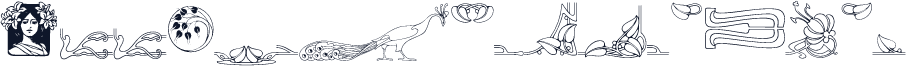 P22 Art Nouveau  W95 Xs