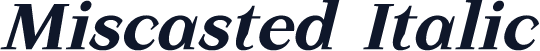 Miscasted Italic