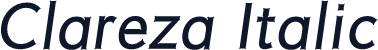 Clareza Italic