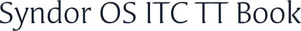 Syndor OS ITC TT Book