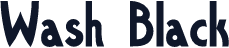 Wash Black